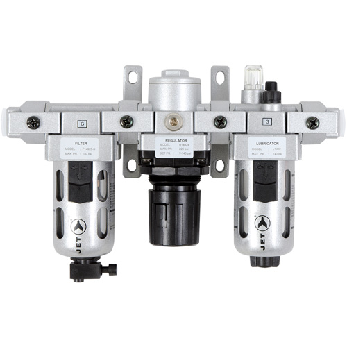 AFRLMI38 3-Piece Intermediate Air Filter, Regulator & Lubricator, 3/8" NPT Distribution Industrielle GC