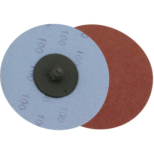 Disque de ponçage &agrave; support en tissu, 3" dia., Grain A50, Oxyde d'aluminium Distribution Industrielle GC