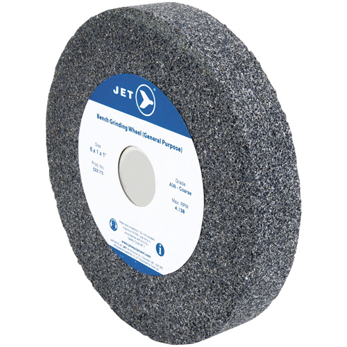 Meule d'&eacute;tabli A610C, 6" x 1", Arbre de 1" Distribution Industrielle GC