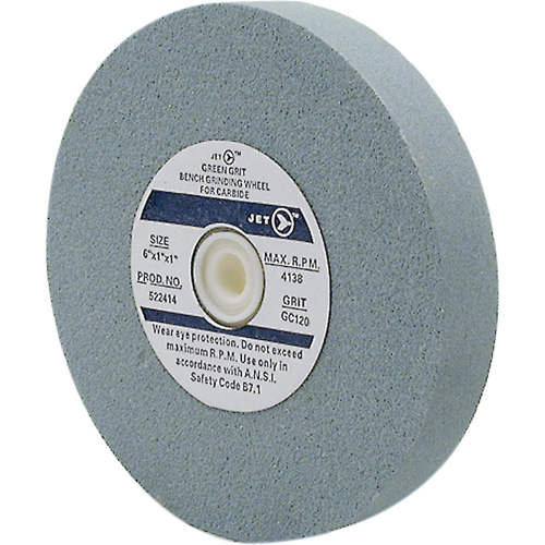 Bench Grinding Wheel, 8" x 1", 1" Arbor, Silicon Carbide Distribution Industrielle GC
