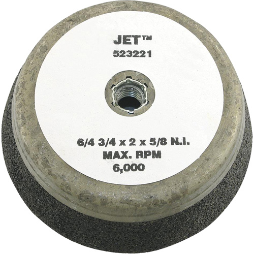 Resin Bond Cup Wheel, 4" x 2", 5/8"-11NC Arbor, Type 11 Distribution Industrielle GC