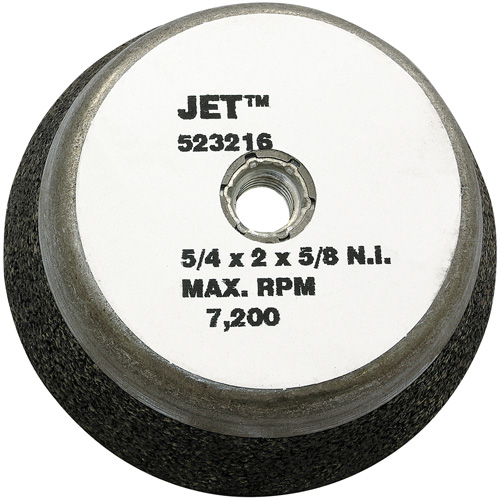 Resin Bond Cup Wheel, 5" x 2", 5/8"-11NC Arbor, Type 11 Distribution Industrielle GC