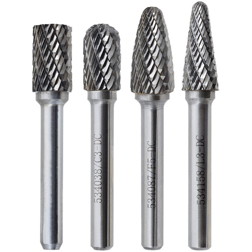 CBHP-4 Premium Carbide Bur Set, 4 Pieces Distribution Industrielle GC