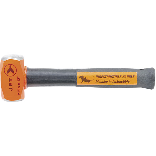 Indestructible Handle Sledge Hammer, 2.5 lbs., 12", Tubular Steel Handle Distribution Industrielle GC