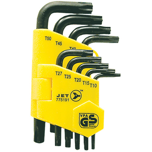JTK-9TP Tamperproof Key Set, 9 Pcs., Torx&reg; Distribution Industrielle GC