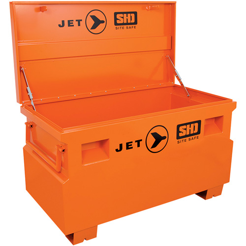 JSB-4824 Heavy-Duty Jobsite Tool Storage Box, 48-1/8" x 24-1/8" x 28-3/8", Steel, Orange Distribution Industrielle GC