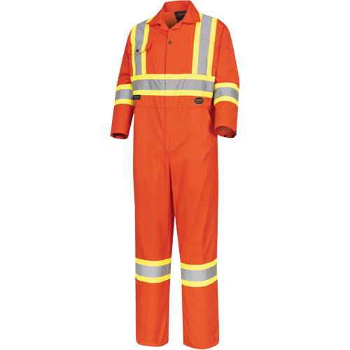 5514T Tall High-Visibility Safety Coveralls, 60, High Visibility Orange Distribution Industrielle GC