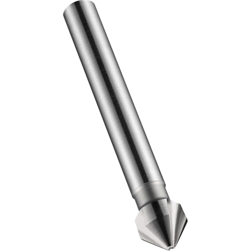 Fraise conique, 10,4 mm, Acier rapide, Angle de 82°, 3 cannelures Distribution Industrielle GC
