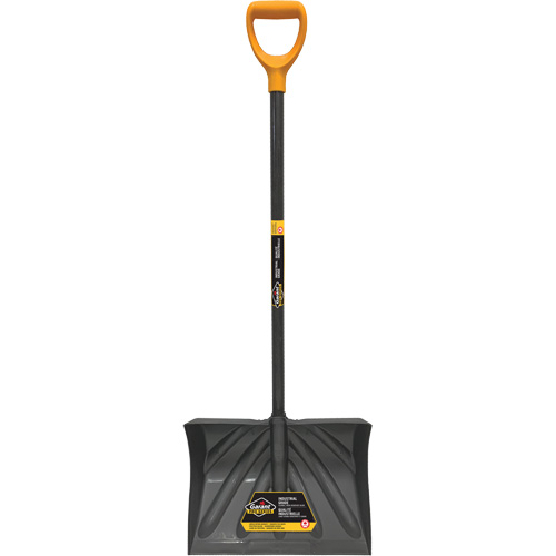 Pro Snow Shovel, Polypropylene Blade, 13-1/2" Wide, D-Grip Handle Distribution Industrielle GC