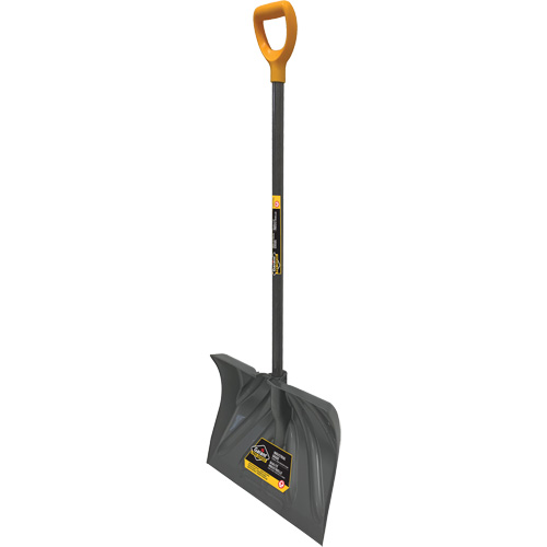 Pro Snow Shovel, Polypropylene Blade, 13-1/2" Wide, D-Grip Handle Distribution Industrielle GC