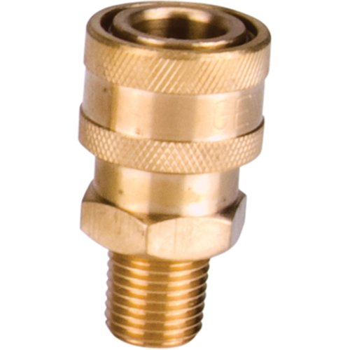 1/4" Male Brass Quick Disconnect Sockets Distribution Industrielle GC