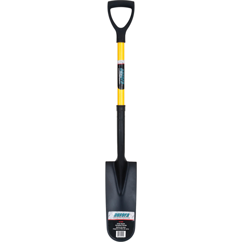 Pelles b&ecirc;ches, Acier durci, Lame 16" x 6", 28-1/2" lo, Manche Prise en D Distribution Industrielle GC
