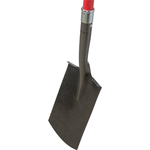 Heavy-Duty Shovels, Fibreglass, Carbon Steel Blade, D-Grip Handle, 30-1/2" Long Distribution Industrielle GC