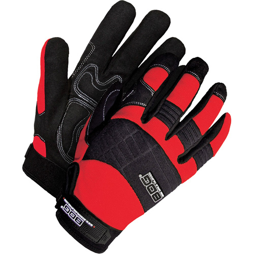 Gants performants &agrave; usage intensif avec paumes coussin&eacute;es, Taille Grand, Paume Synth&eacute;tique Distribution Industrielle GC