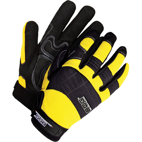 Gants performants &agrave; usage intensif avec paumes coussin&eacute;es, Paume Synth&eacute;tique, Taille T-Grand Distribution Industrielle GC