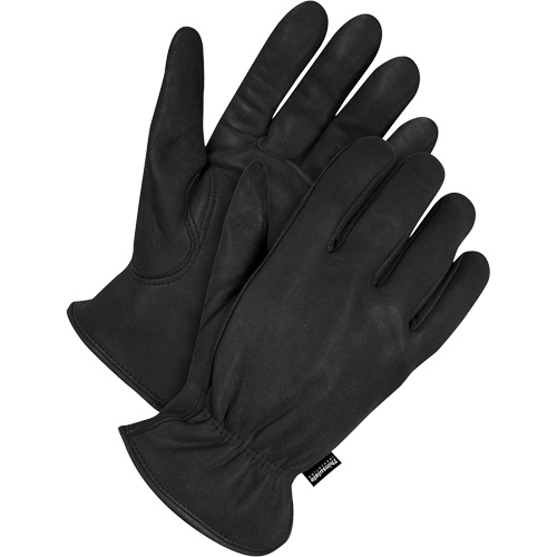 Gants de conducteur doubl&eacute;s classiques, Grand, Paume en Cuir fleur de daim, Thinsulate Distribution Industrielle GC