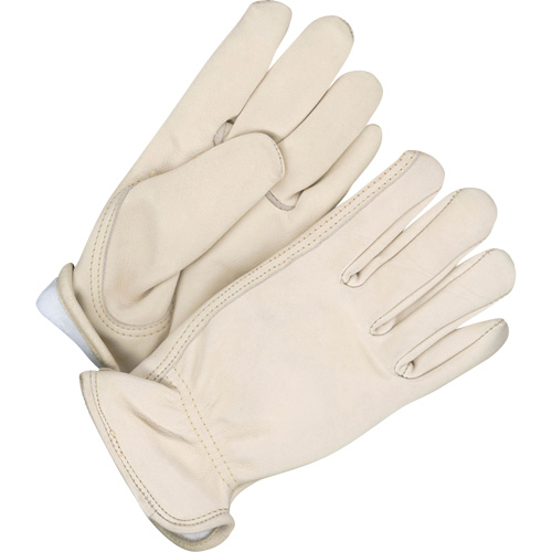 Gants de conducteur isol&eacute;s pour femmes, 8, Paume en Cuir fleur de vache, Molleton Distribution Industrielle GC