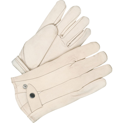 Classic Roper Gloves, 10, Grain Cowhide Palm, Fleece Inner Lining Distribution Industrielle GC
