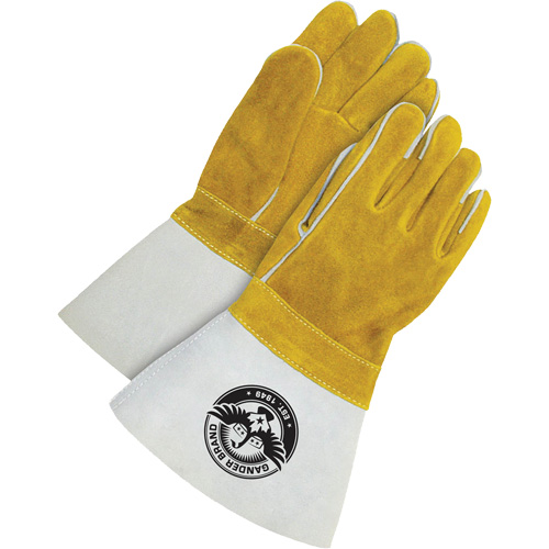 Welder Gloves with 5" Cuff, Split Cowhide, Size One Size Distribution Industrielle GC