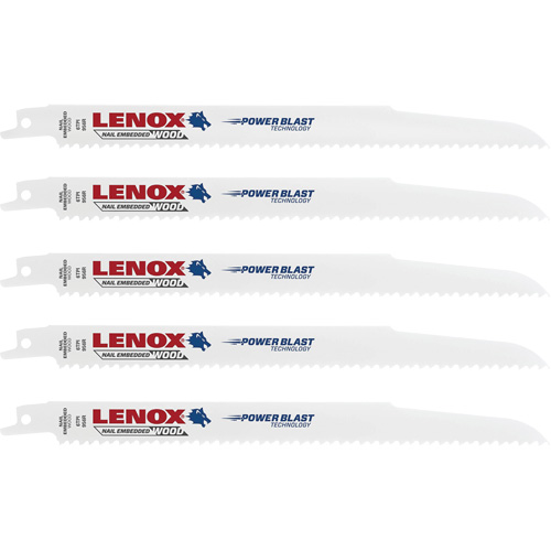 Wood Cutting Reciprocating Saw Blades, Bi-Metal, 6 TPI, 9" L x 3/4" W Distribution Industrielle GC