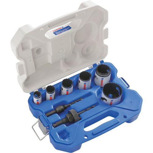 Ensemble de scies-cloches d'entrepreneur Speed Slot, 9 morceaux Distribution Industrielle GC