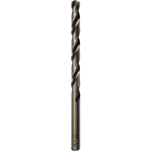 Foret court &agrave; usage intensif, Acier rapide au cobalt, 1/4", 4" lo, 3" Cannelure, 135° Angle Distribution Industrielle GC