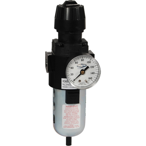Filtre et r&eacute;gulateur compact Wilkerson, 1/2" NPT, PSI max. de 150 psi, Standard Distribution Industrielle GC