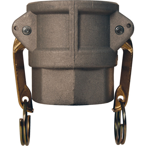 Coupleur &agrave; came et cannelure Global, Aluminium, Type D, 2", NPT femelle, 250 PSI Distribution Industrielle GC