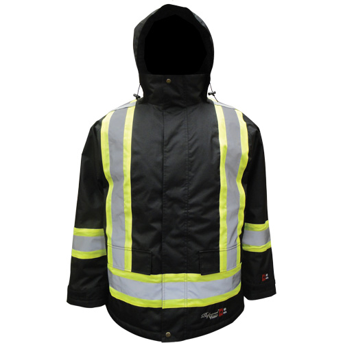 Parka isol&eacute; Journeyman, 3T-Grand, Noir Distribution Industrielle GC