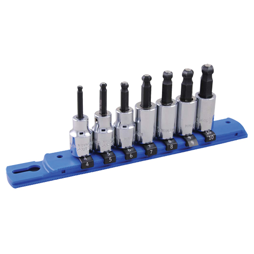 Metric Ball Nose Socket Set, 7 Pcs Distribution Industrielle GC