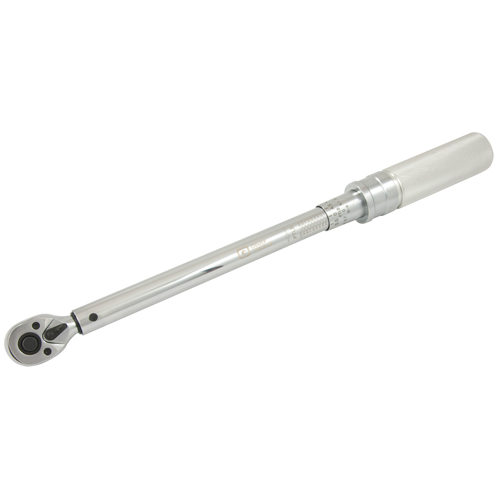 Heavy-Duty Micro-Adjustable Torque Wrench, Click, 3/8" Square Drive, 10 - 100 ft-lbs. Distribution Industrielle GC