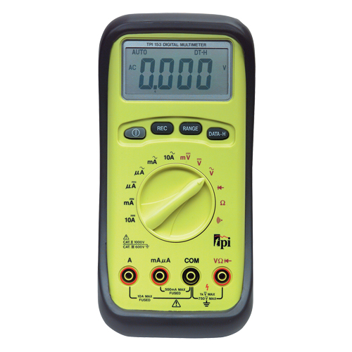 Multim&egrave;tre &agrave; auto-t&eacute;l&eacute;m&eacute;trie, Tension c.a./c.c., Courant c.a./c.c. Distribution Industrielle GC