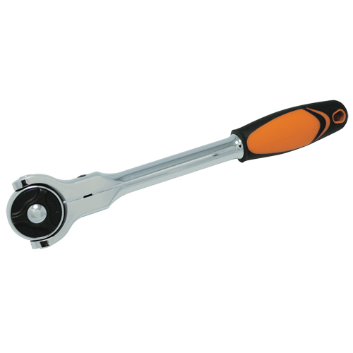 Quick-Release Swivel Ratchet Wrench, 3/8" Drive, Cushion Grip Handle Distribution Industrielle GC