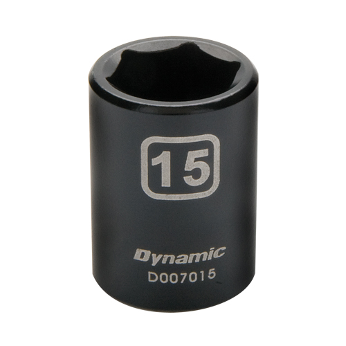 Douille m&eacute;trique, Chocs, 12 mm, Prise 3/8", 6 pans Distribution Industrielle GC