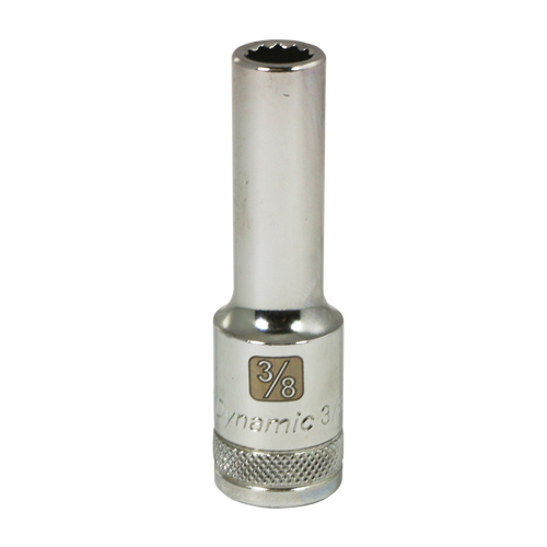 Douille SAE, 3/8", Prise 1/2", 12 pans, Profond Distribution Industrielle GC