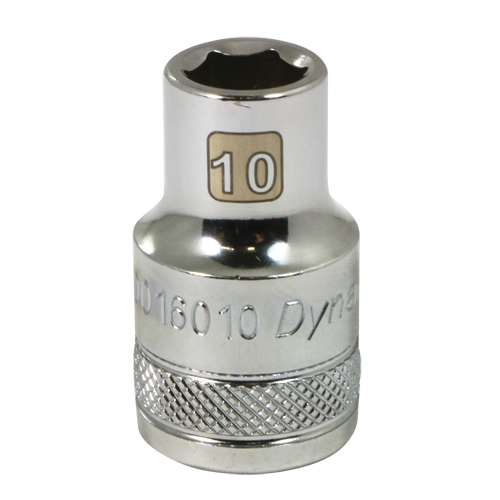Douille m&eacute;trique, 10 mm, Prise 1/2", 6 pans Distribution Industrielle GC