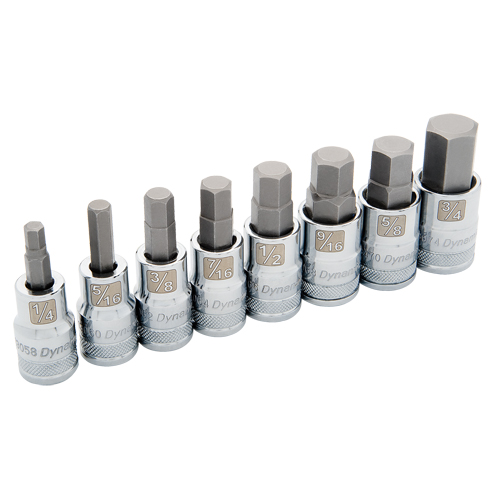 Standard SAE Socket Set, 8 Pcs Distribution Industrielle GC