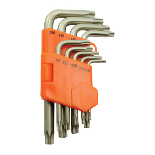 Hex Key Set, 9 Pcs., Torx&reg; Distribution Industrielle GC