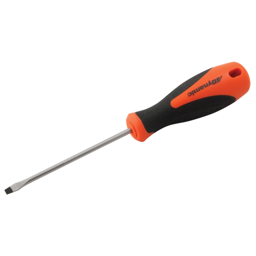Slotted Screwdriver, 5/32" Tip, Round, 8" L, Cushion Grip Handle Distribution Industrielle GC