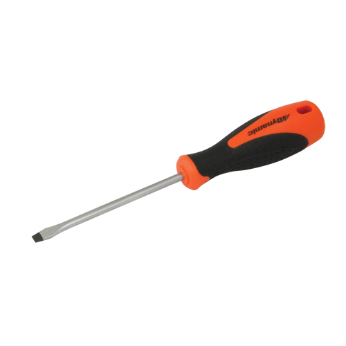 Slotted Screwdriver, 3/16" Tip, Round, 8" L, Cushion Grip Handle Distribution Industrielle GC