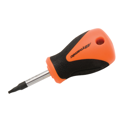 Tournevis court pour vis &agrave; t&ecirc;te carr&eacute;e creuse, Tige de #1, Ronde, 3-4/5" lo, Prise en Plastique/Bois/Coussin&eacute;e Distribution Industrielle GC