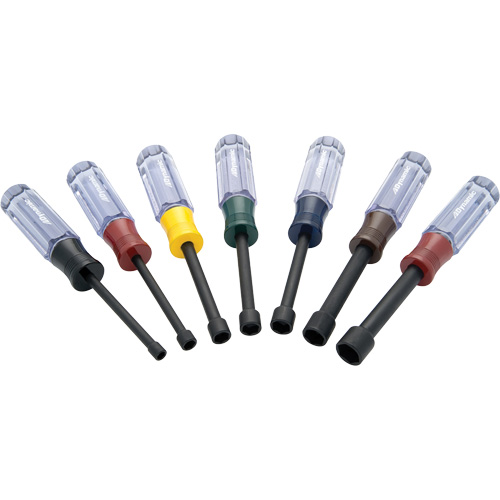 SAE Nut Driver Set with Acetate Handle, 7 Pcs., Non Magnetic, Imperial Distribution Industrielle GC