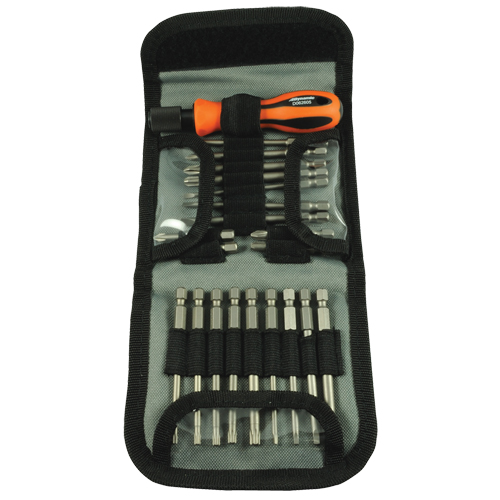 Tournevis multi embouts, 6-1/2" lo, Prise Coussin&eacute;e Distribution Industrielle GC