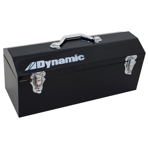 Hip Roof Tool Box, 7" D x 19" W x 7-1/2" H, Black Distribution Industrielle GC