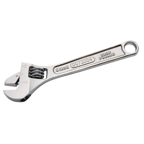 Cl&eacute; ajustable, 4" lo, la max. 1/2", Chrome Distribution Industrielle GC