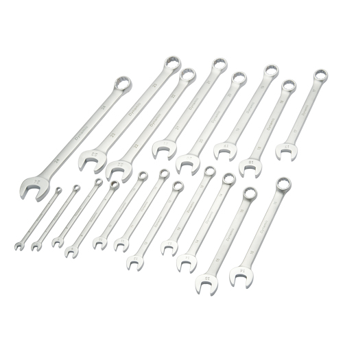 Wrench Set, Combination, 19 Pieces, Metric Distribution Industrielle GC