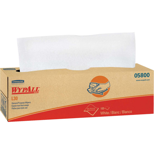 WypAll&reg; L30 General Purpose Towels, All-Purpose, 16-2/5" L x 9-4/5" W Distribution Industrielle GC