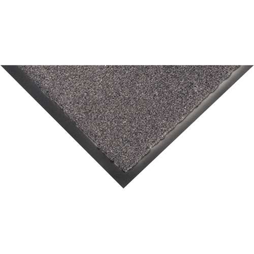 Tapis Poly-Tuft, Essuie-pieds, 4' x 6' x 5/16", Charbon Distribution Industrielle GC