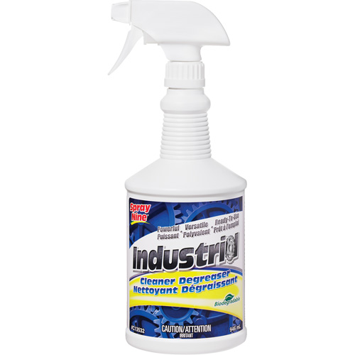 Nettoyant/d&eacute;graissant industriel, Bouteille &agrave; g&acirc;chette Distribution Industrielle GC