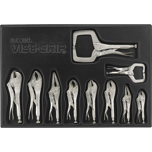 Jeu de pinces de blocage Vise-Grip Original, 10 Morceaux Distribution Industrielle GC
